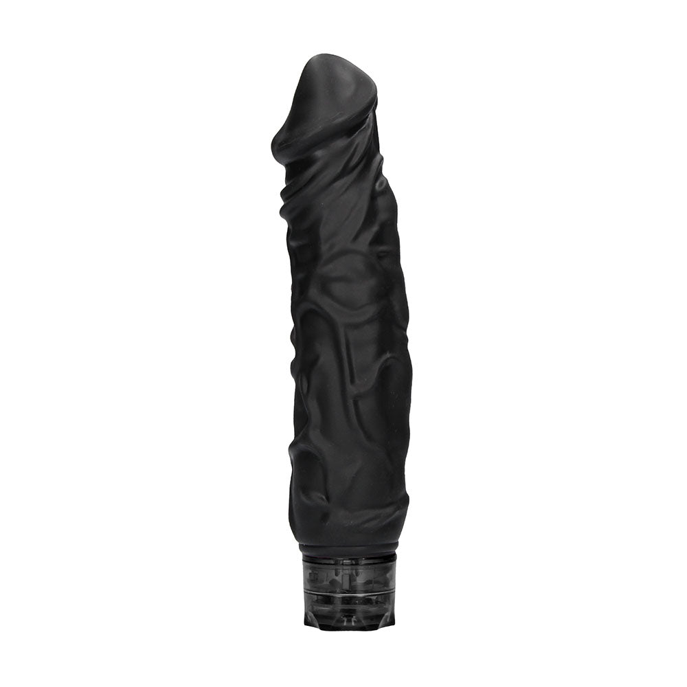 Realistic 10 speed Vibrator Black – powerful waterproof vibrator for intense pleasure