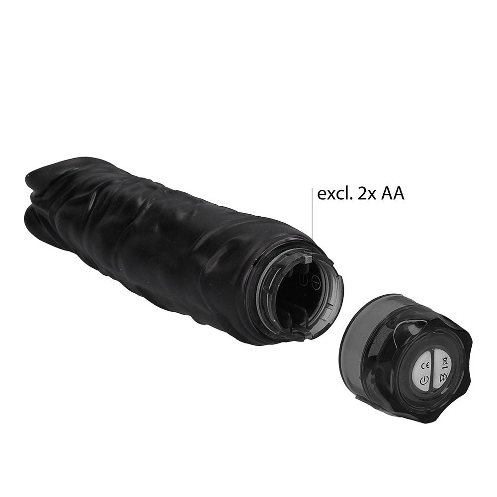 Realistic 10 speed Vibrator Black – Powerful Rechargeable Vibrator for Intense Pleasure | UK Exclusive