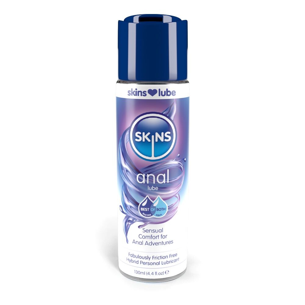 Skins Anal Hybrid Silicone And Waterbased Lubricant 130ml – product image for adult pleasure and intimacy