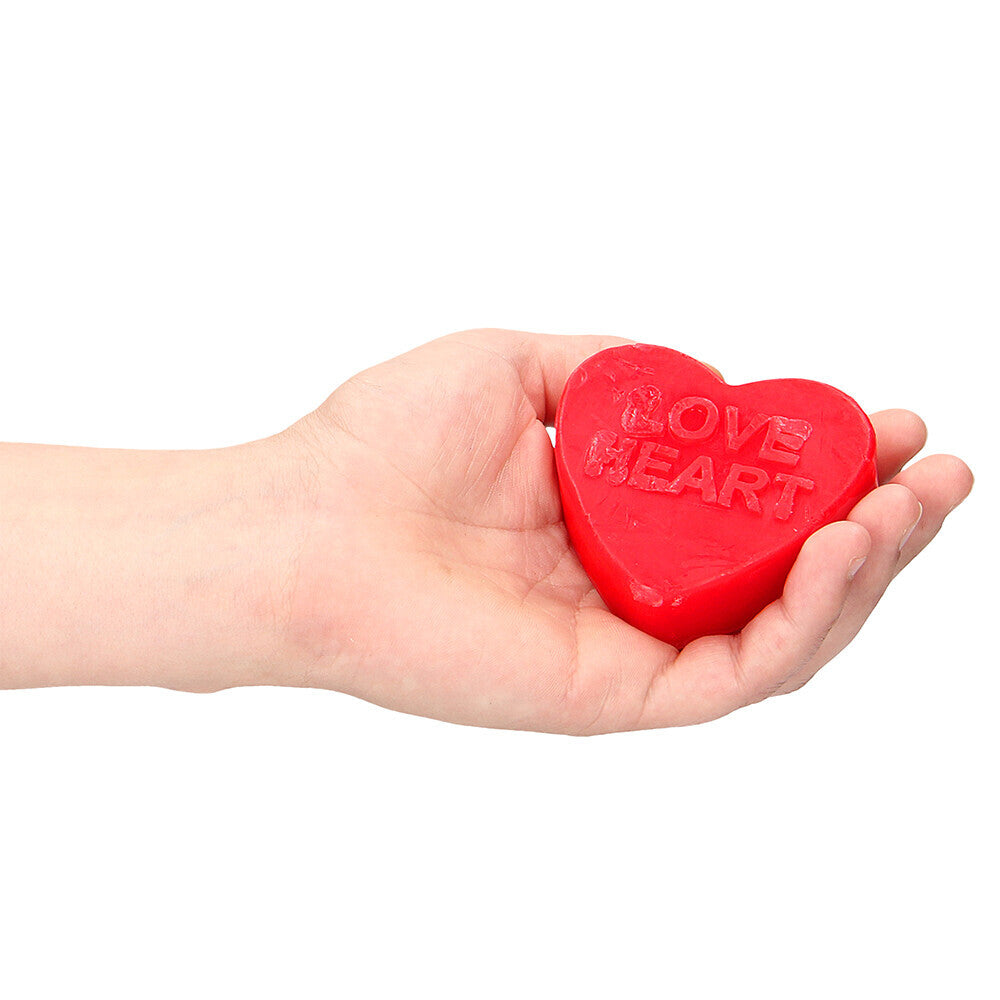 Love Heart Rose Scented Soap Bar – Explore Enhanced Intimacy | Discreet UK Shipping
