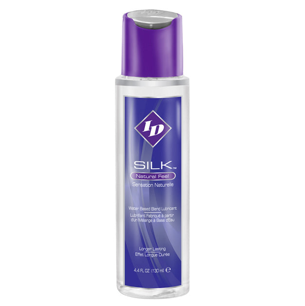 ID Silk Natural Feel Water Based Lubricant 4.4floz/130mls – product image for adult pleasure and intimacy