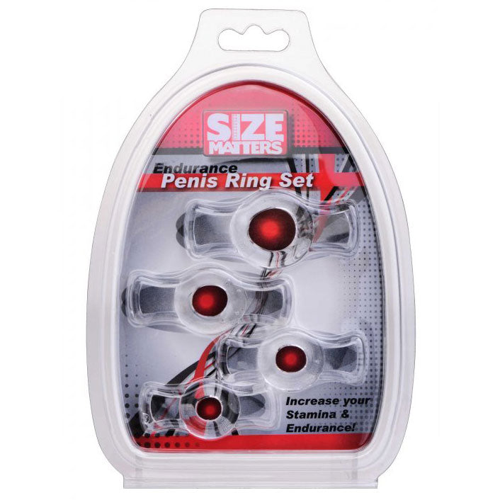 Size Matters Endurance Penis Ring Set – Explore Enhanced Intimacy | Discreet UK Shipping