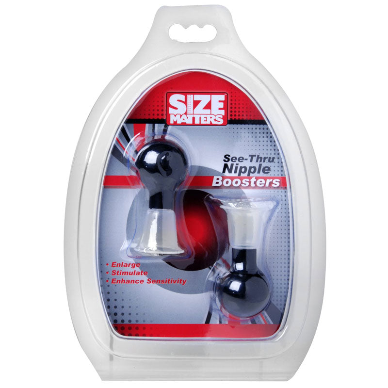 Size Matters See Thru Nipple Booster Pumps – Explore Enhanced Intimacy | Discreet UK Shipping