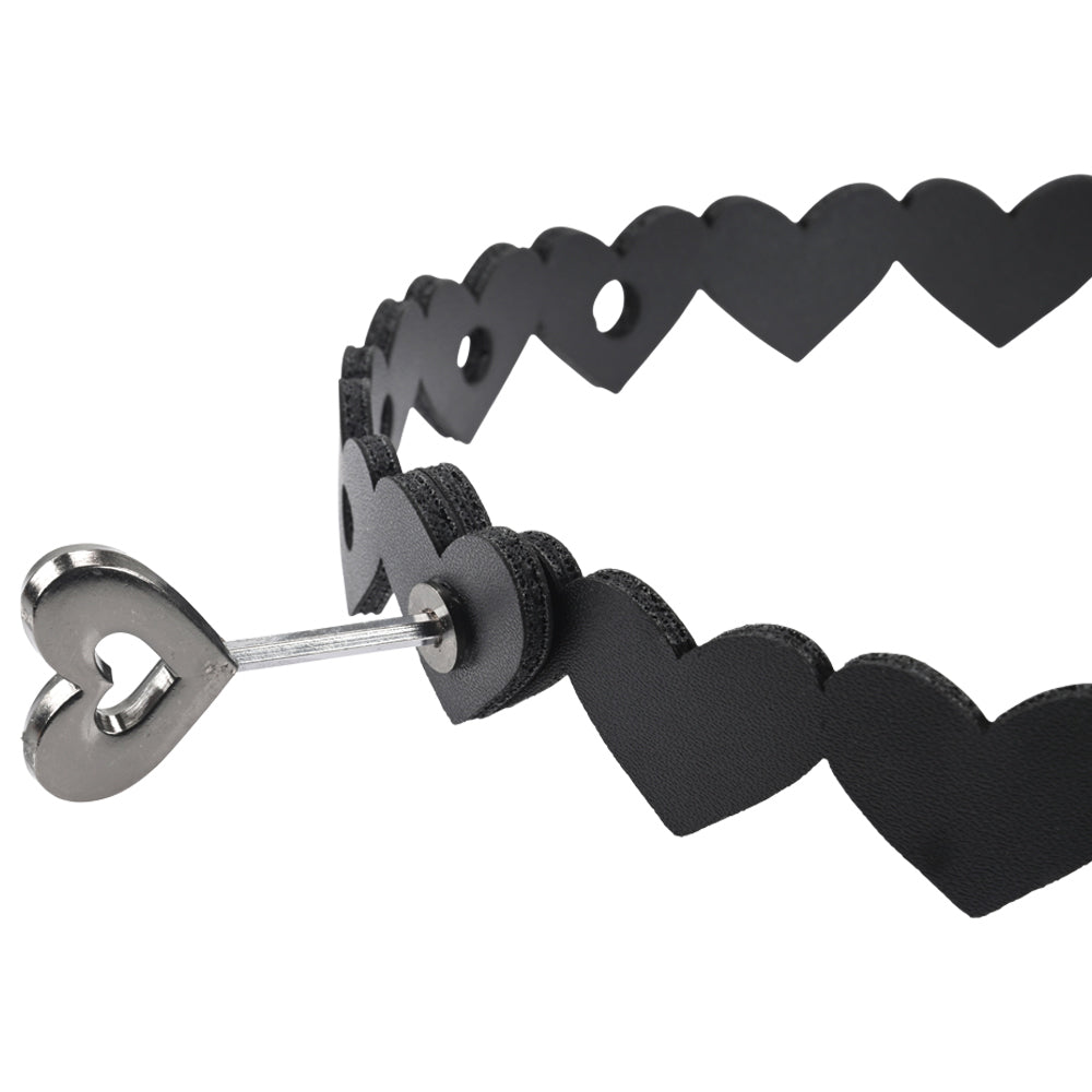 Sportsheets Sex and Mischief Heart Day Collar – Explore Enhanced Intimacy | Discreet UK Shipping