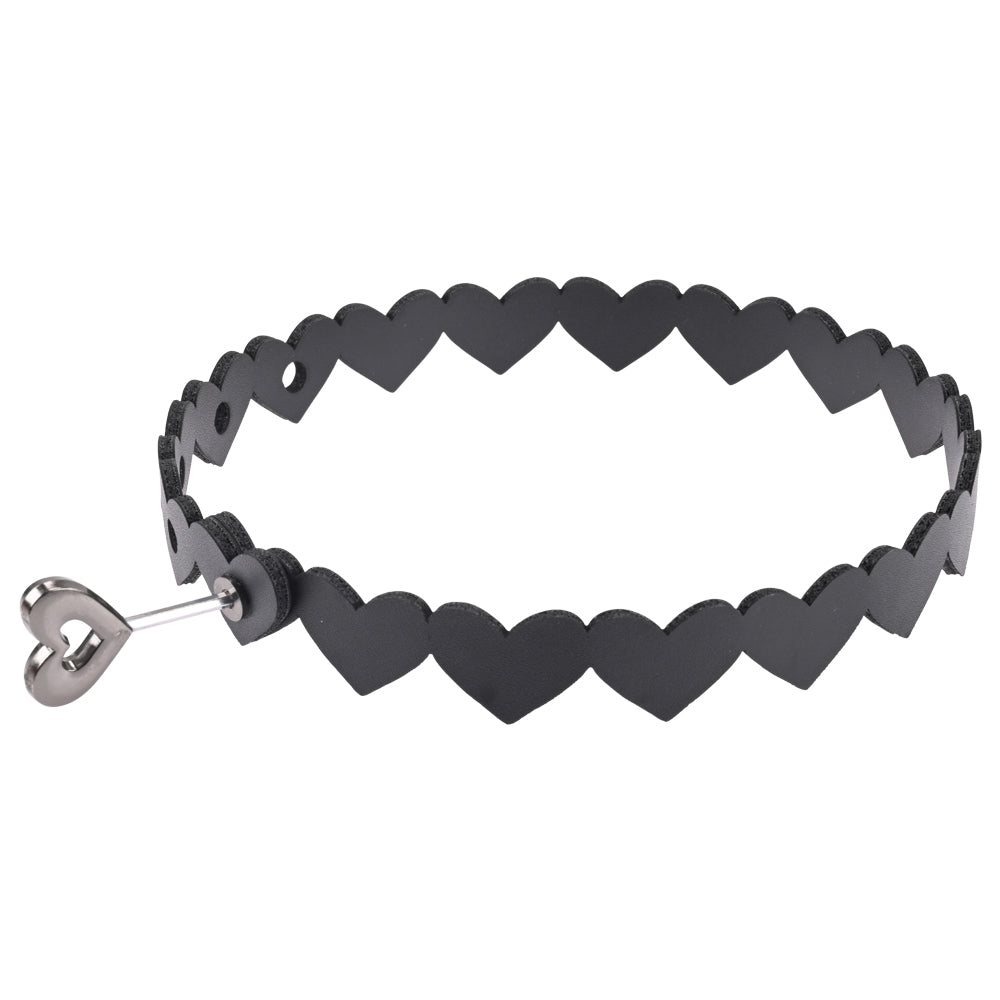 Sportsheets Sex and Mischief Heart Day Collar – Explore Enhanced Intimacy | Discreet UK Shipping