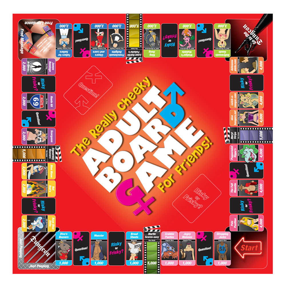 The Really Cheeky Adult Board Game For Friends – Explore Enhanced Intimacy | Discreet UK Shipping