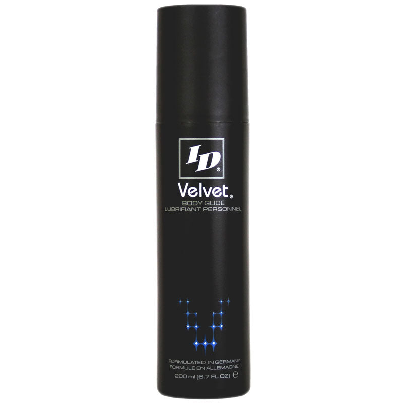 ID Velvet 6.7oz Lubricant – product image for adult pleasure and intimacy
