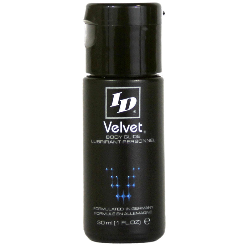 ID Velvet 1oz Lubricant – product image for adult pleasure and intimacy
