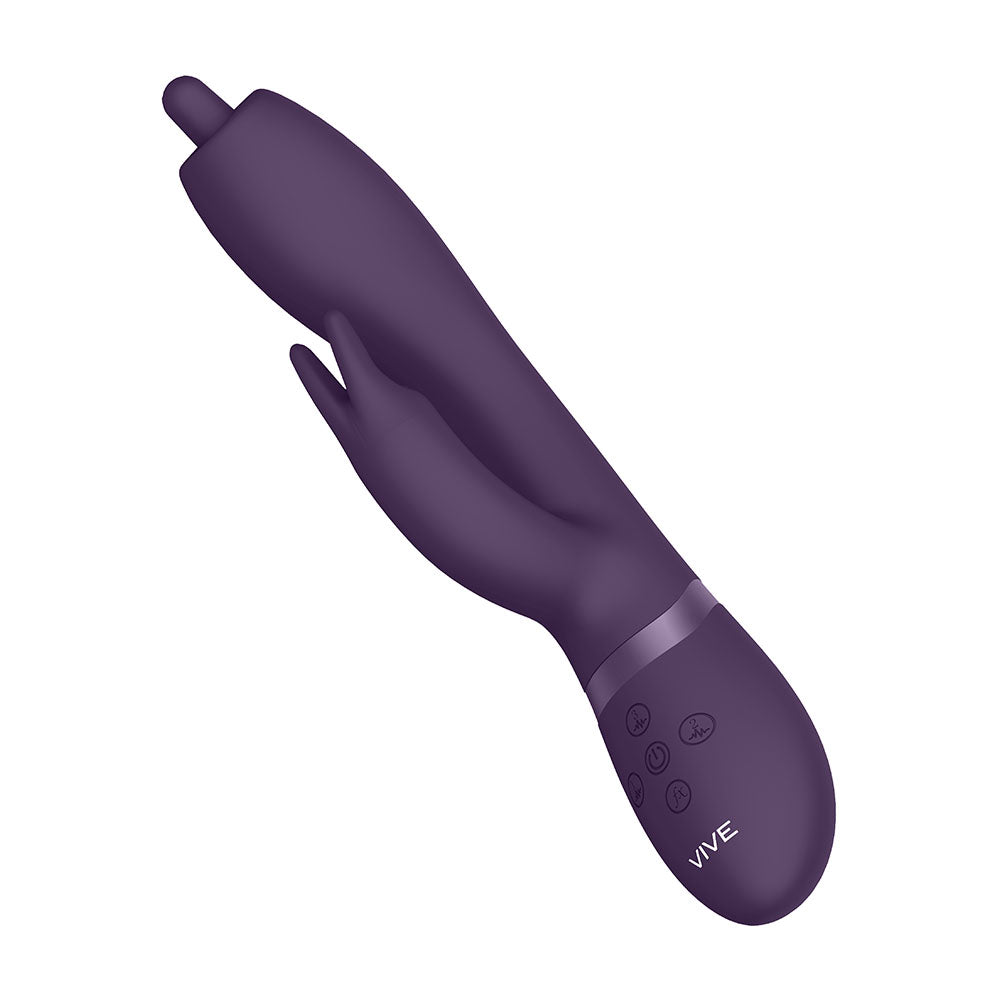 Vive Nilo Purple Pinpoint Rotating G Spot Rabbit – Explore Enhanced Intimacy | Discreet UK Shipping