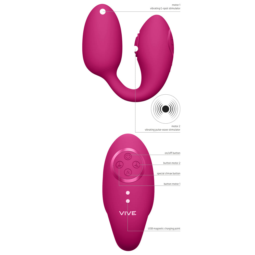 Vive Aika Pulse Wave And Vibrating Love Egg Pink – Explore Enhanced Intimacy | Discreet UK Shipping