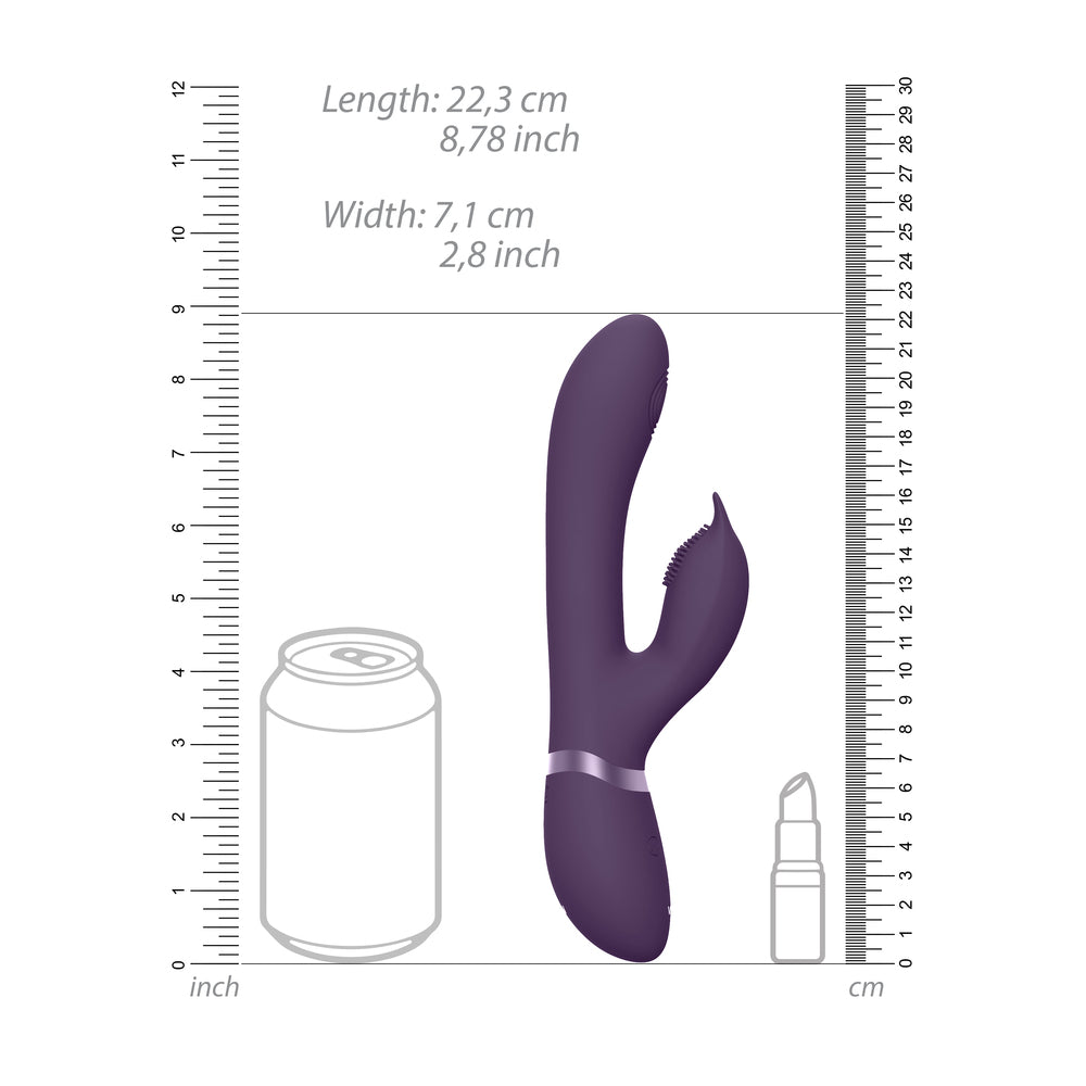 Vive Aimi Pulse Wave And Vibrate G Spot Vibrator Purple – Powerful Rechargeable Vibrator for Intense Pleasure | UK Exclusive