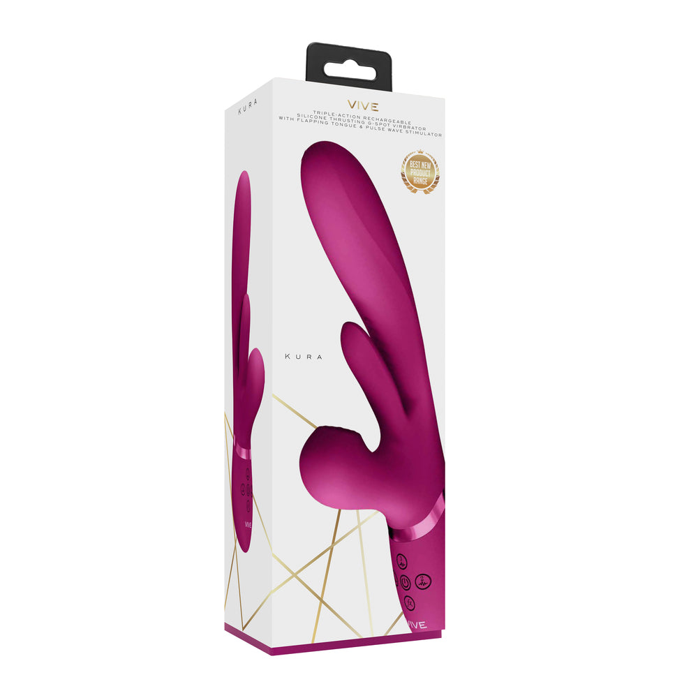 Vive Kura Triple Action Stimulator – Explore Enhanced Intimacy | Discreet UK Shipping