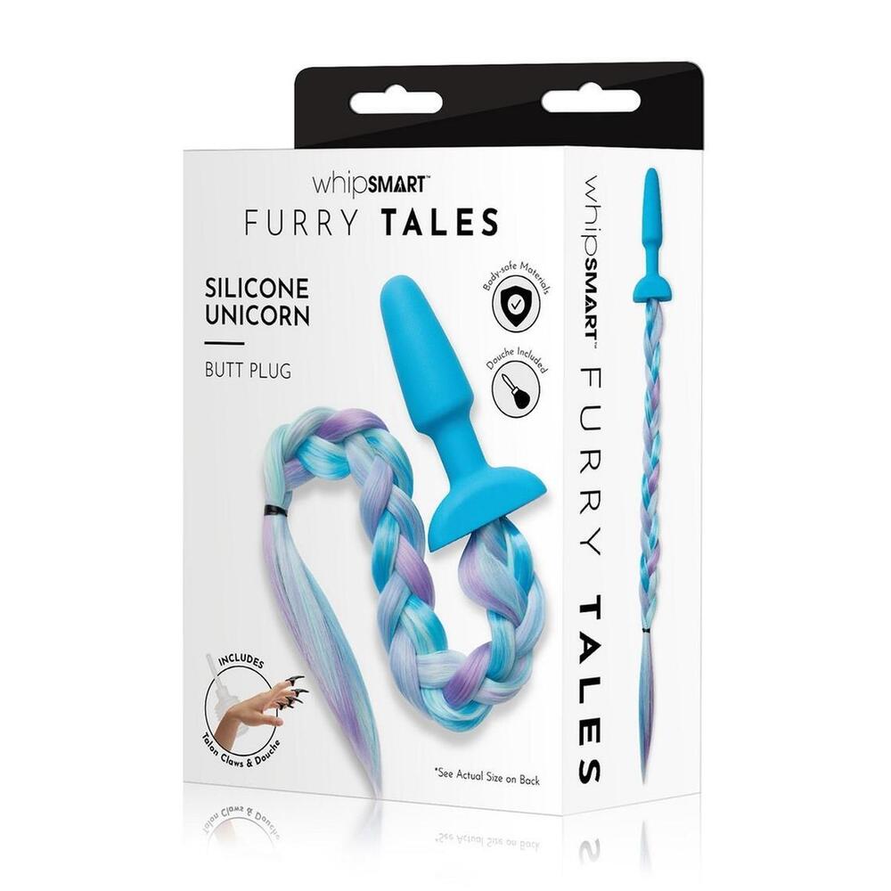 Furry Tales Silicone Unicorn Tail Butt Plug – Explore Enhanced Intimacy | Discreet UK Shipping