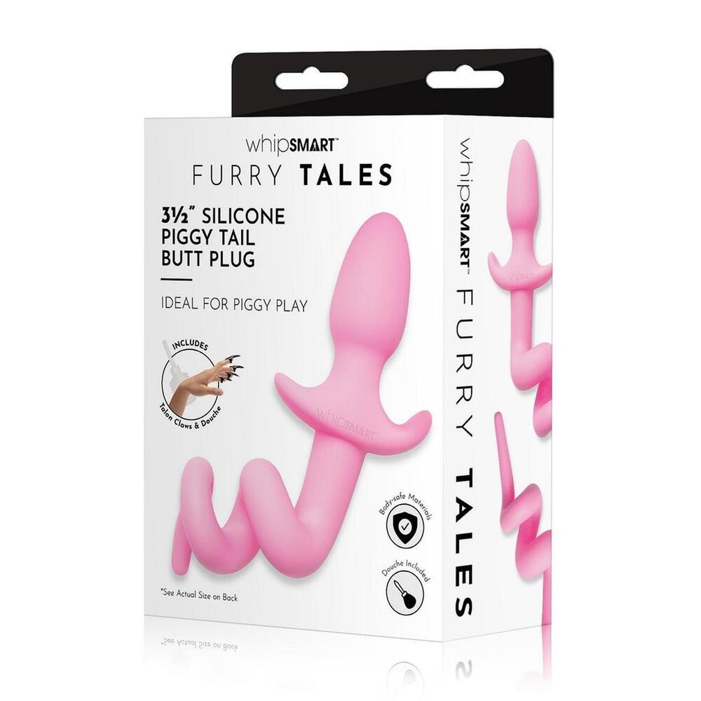 Furry Tales Silicone Piggy Tail Butt Plug – Explore Enhanced Intimacy | Discreet UK Shipping