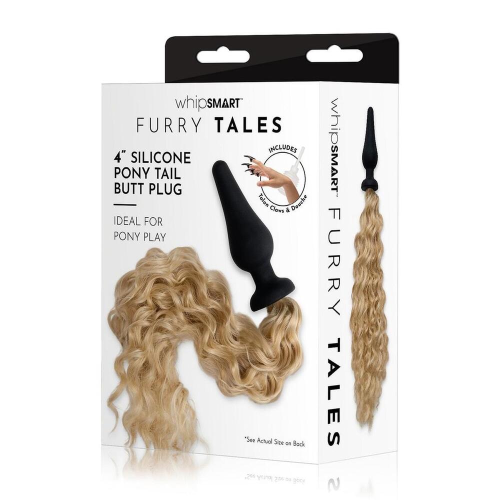 Furry Tales Silicone Pony Tail Butt Plug – Explore Enhanced Intimacy | Discreet UK Shipping