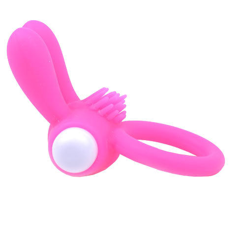 Cockring With Rabbit Ears Pink – Explore Enhanced Intimacy | Discreet UK Shipping