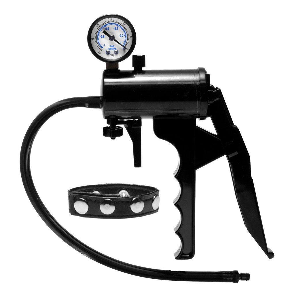 Size Matters Premium Gauge Pump Black – product image for adult pleasure and intimacy
