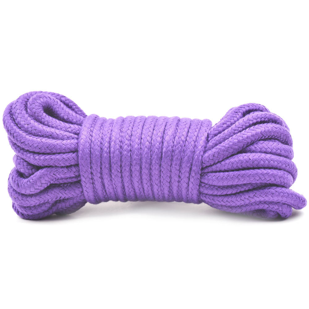 10 Metres Cotton Bondage Rope Purple – product image for adult pleasure and intimacy