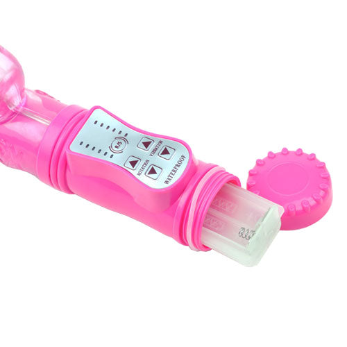 Pink Rabbit Vibrator With Thrusting Motion – Powerful Rechargeable Vibrator for Intense Pleasure | UK Exclusive