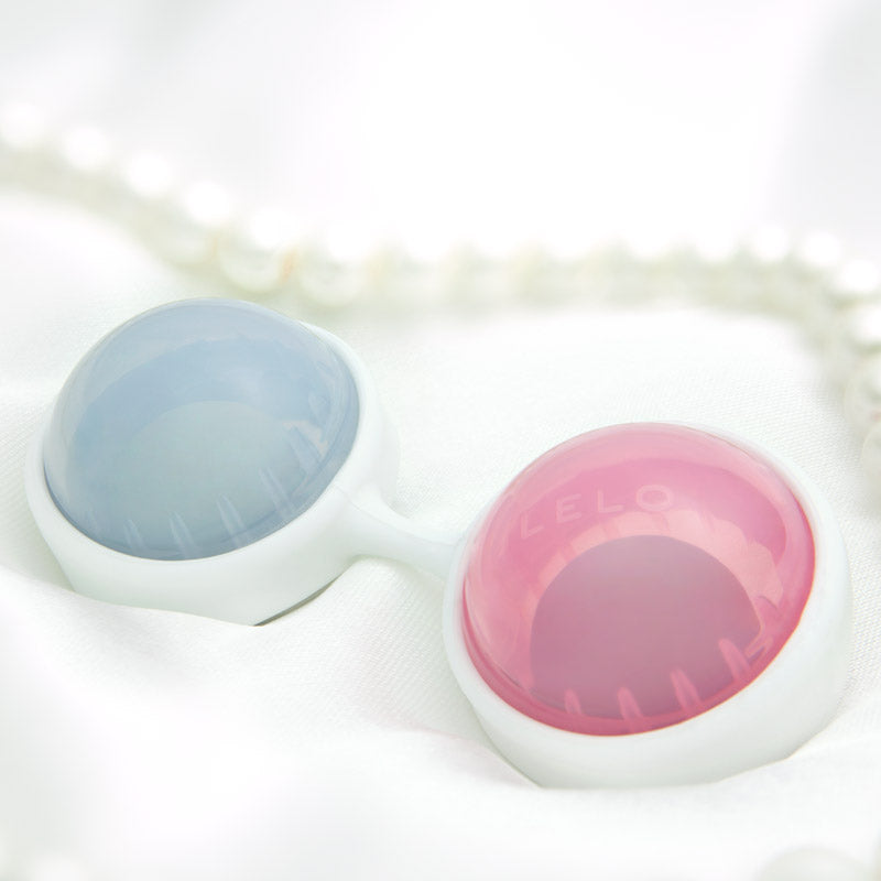Lelo Luna Beads Mini Pink And Blue – Explore Enhanced Intimacy | Discreet UK Shipping