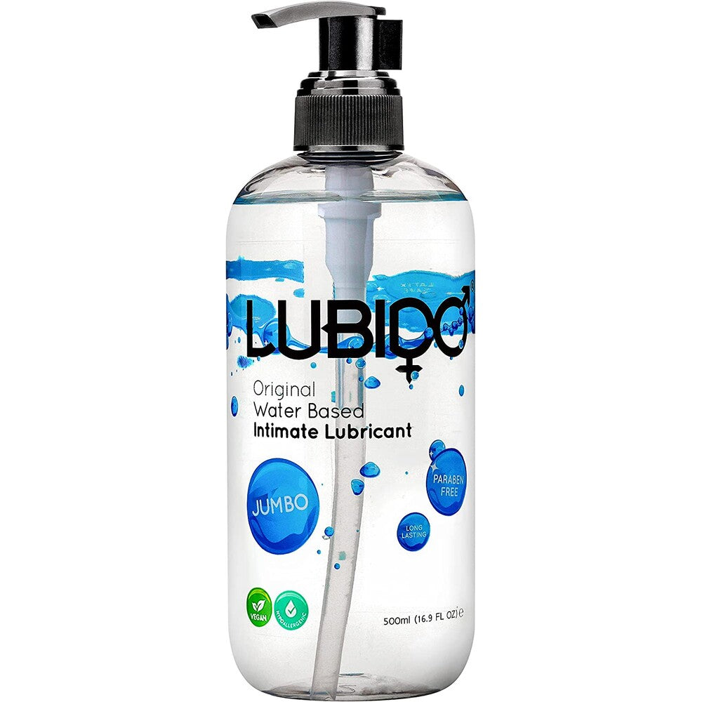 Lubido 500ml Paraben Free Water Based Lubricant – product image for adult pleasure and intimacy