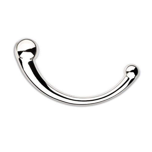 Njoy Pure Wand Stainless Steel Dildo – ergonomic wand massager for full-body stimulation