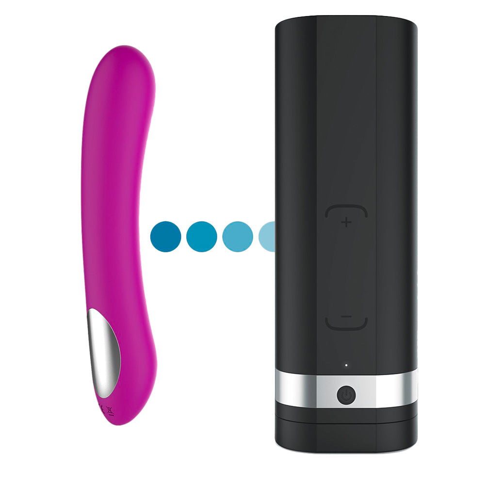 Kiiroo Pearl 2 Interactive GSpot Vibrator – Powerful Rechargeable Vibrator for Intense Pleasure | UK Exclusive