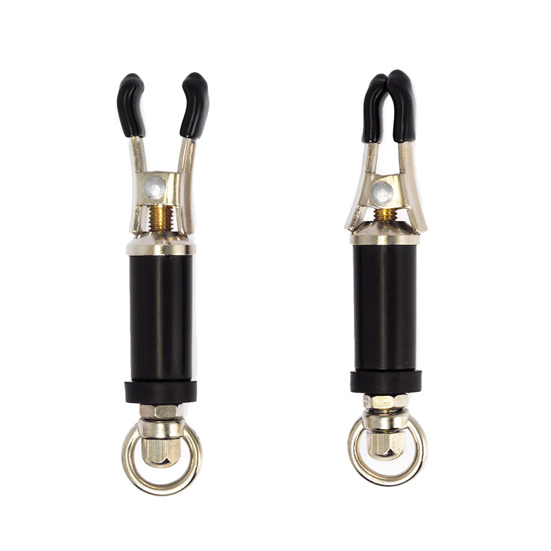 Black Nipple Clamps – product image for adult pleasure and intimacy