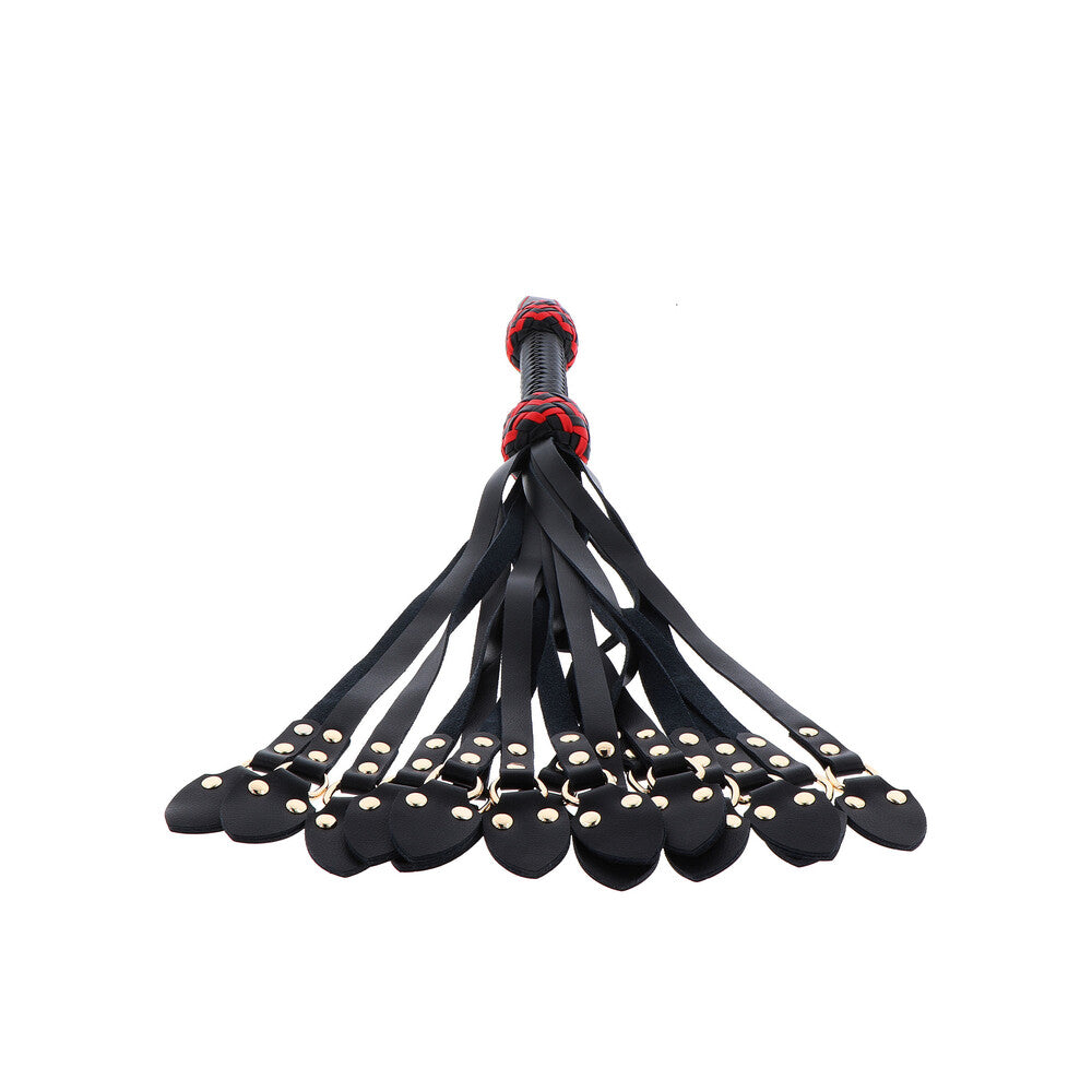Hidden Desire Masters Leather CatoNine Whip – Explore Enhanced Intimacy | Discreet UK Shipping