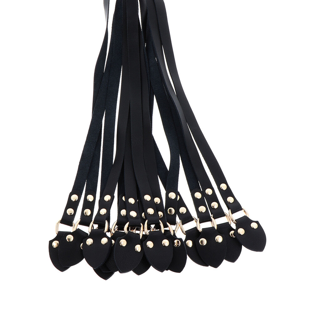 Hidden Desire Masters Leather CatoNine Whip – Explore Enhanced Intimacy | Discreet UK Shipping