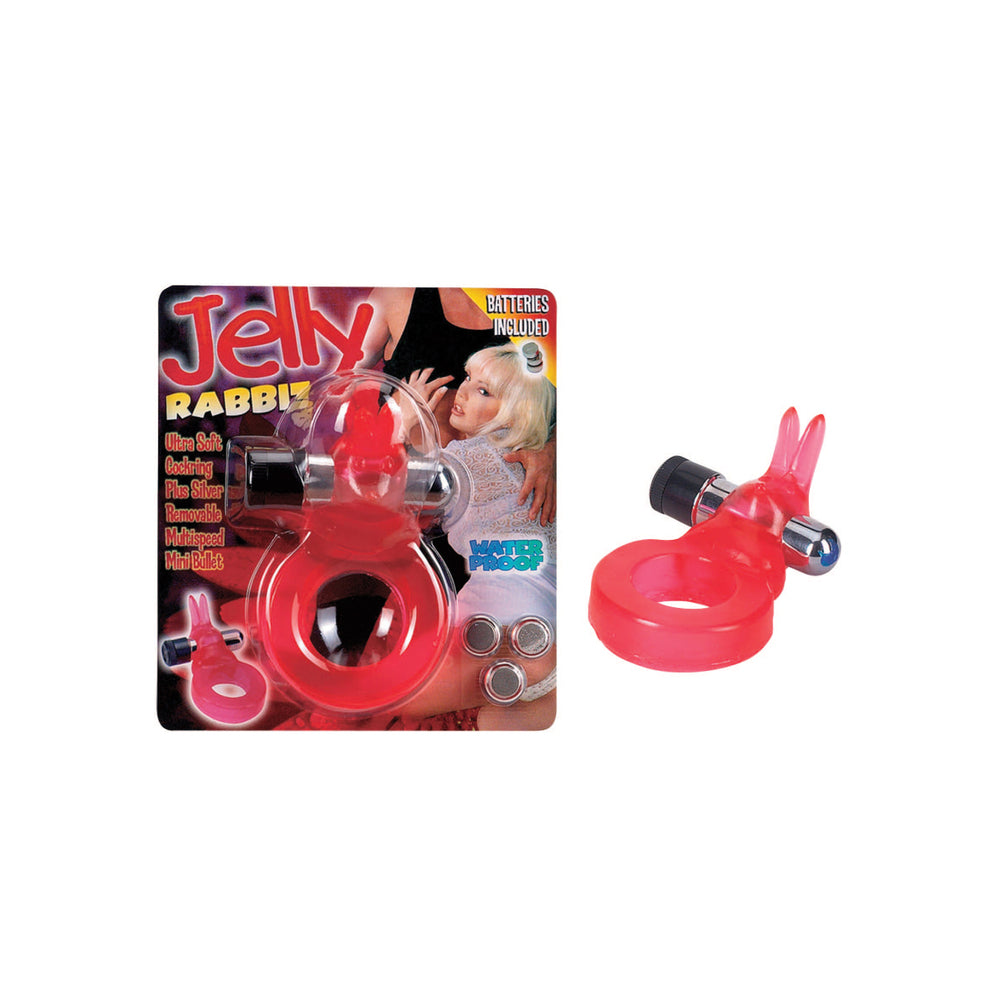 Jelly Rabbit Vibrating Cock Ring – Explore Enhanced Intimacy | Discreet UK Shipping
