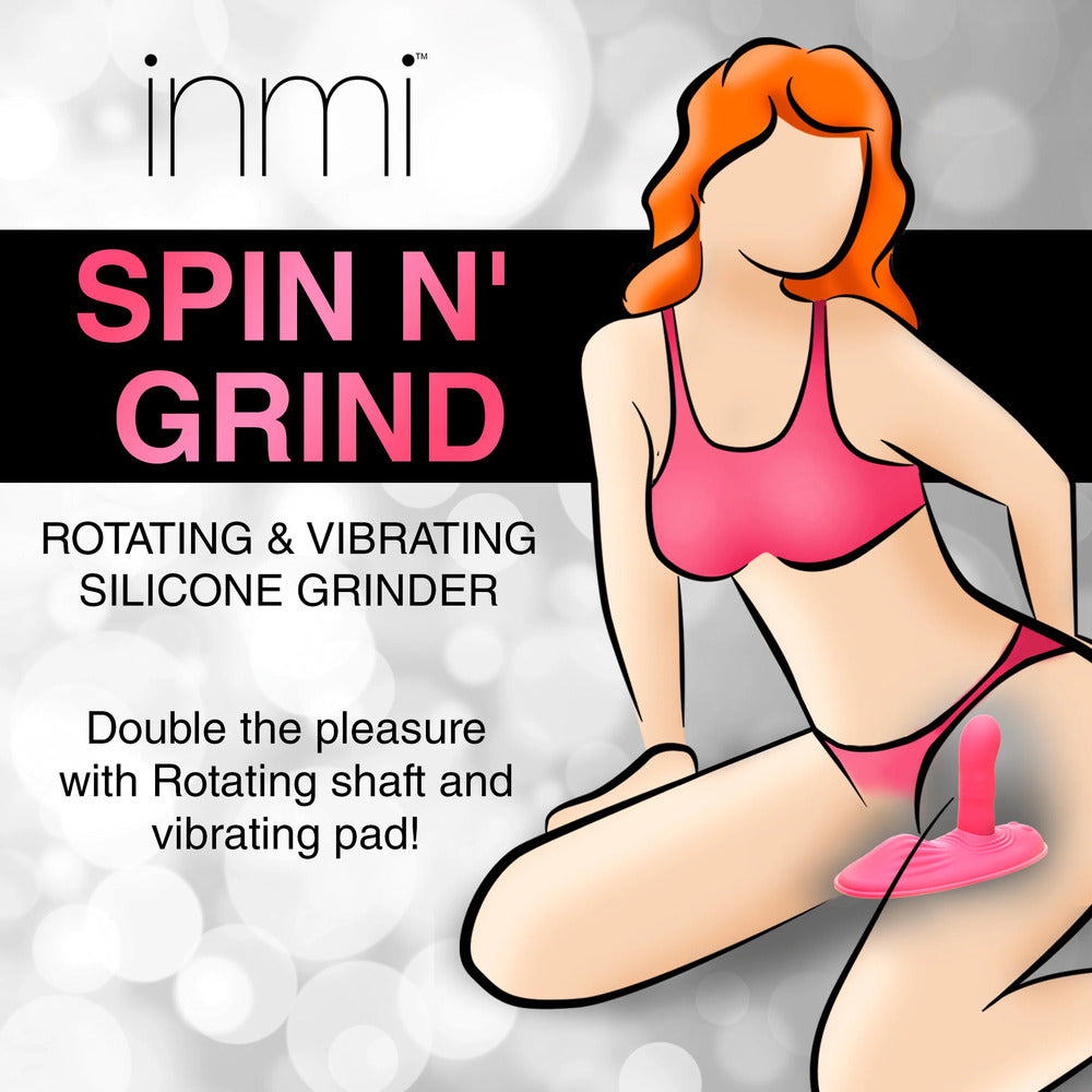 INMI Spin N Grind Rotating and Vibrating Grinder – Explore Enhanced Intimacy | Discreet UK Shipping