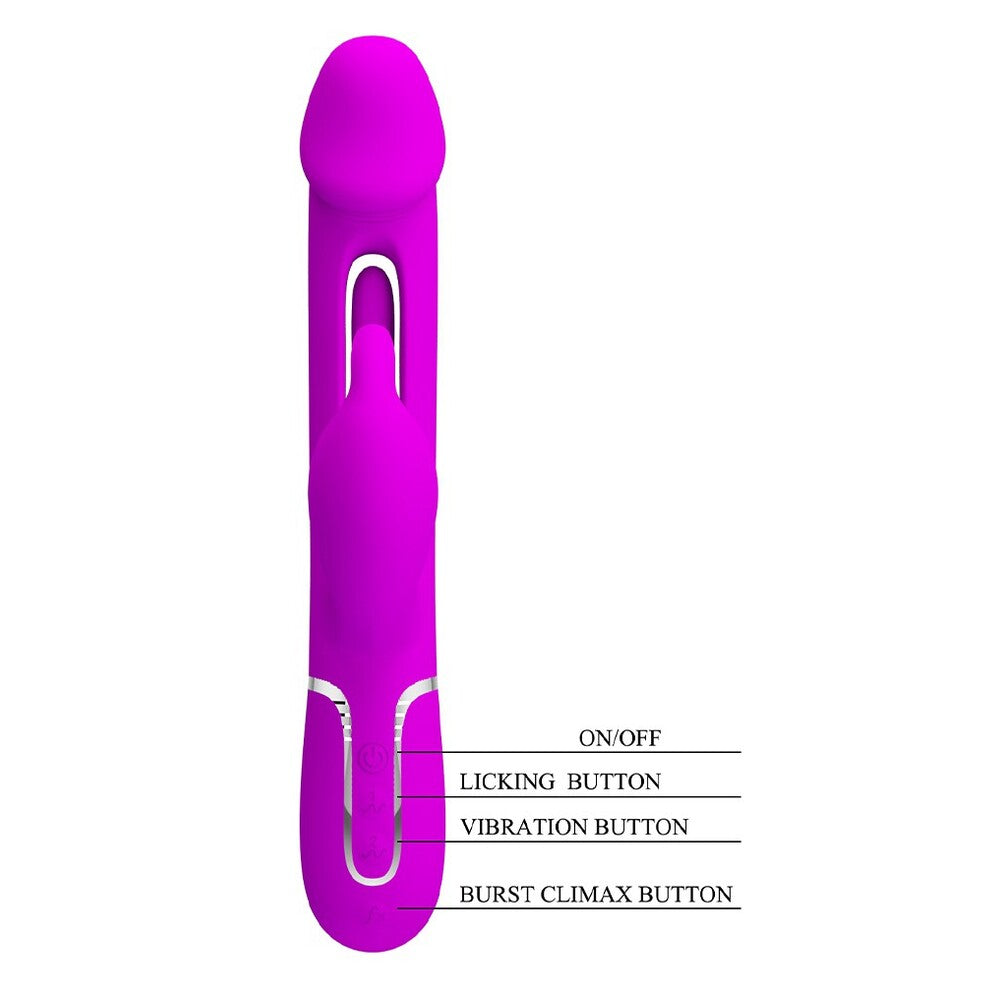 Pretty Love Kampas Rechargeable Rabbit Vibrator