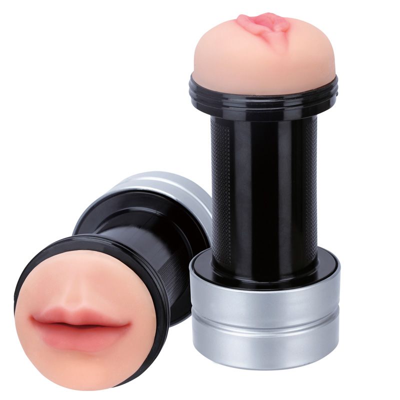Realstuff 2 In 1 Mouth and Vagina Hummer Masturbator – product image for adult pleasure and intimacy
