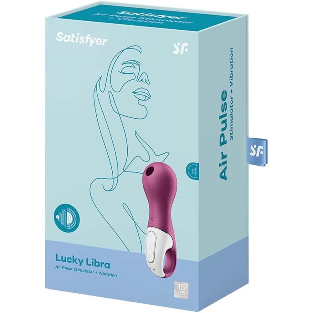 Satisfyer Lucky Libra Air Pulse Stim and Vibrator