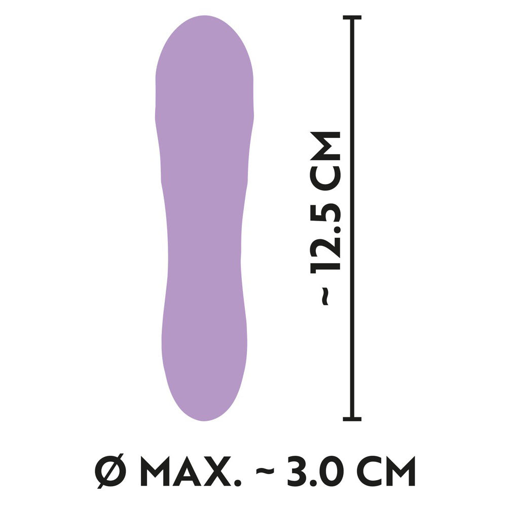 Cuties Silk Touch Rechargeable Mini Vibrator Purple – Powerful Rechargeable Vibrator for Intense Pleasure | UK Exclusive