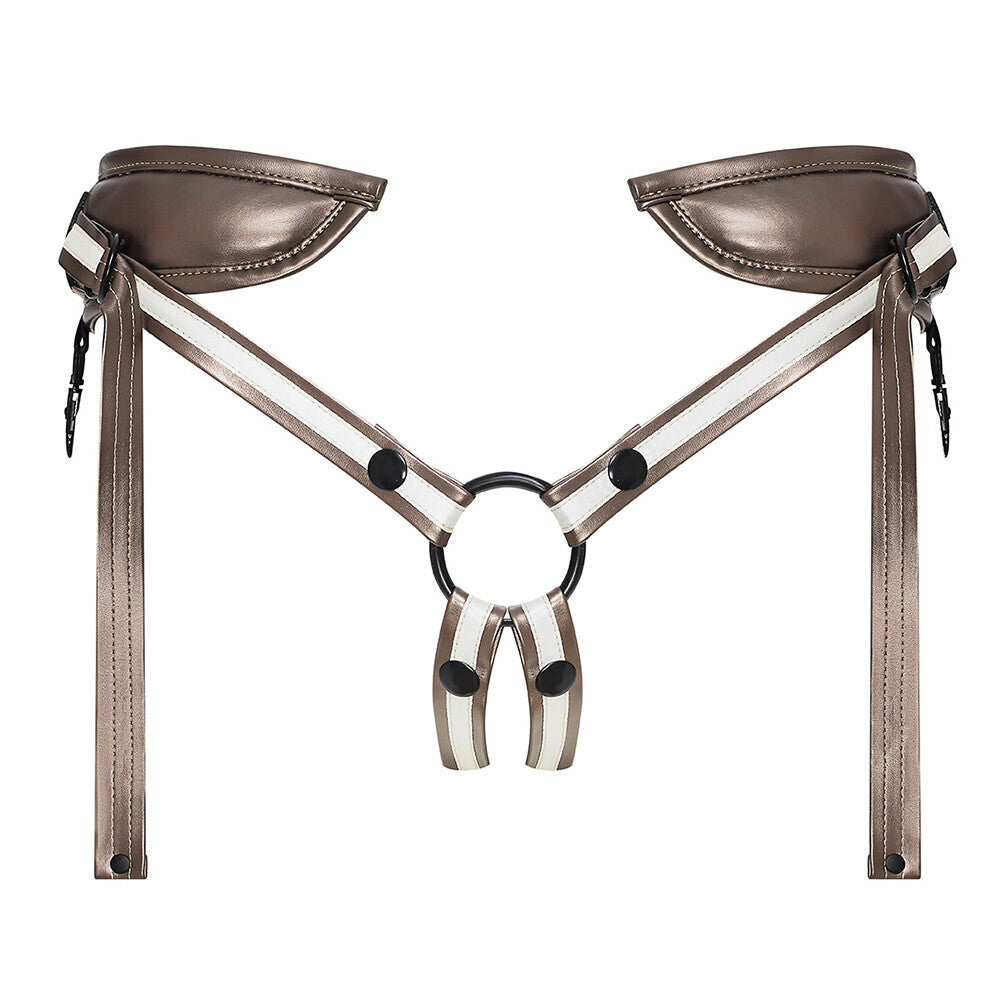 Strap On Me Leatherette Desirous Harness One Size – product image for adult pleasure and intimacy