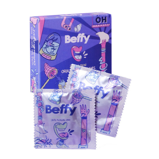 Beffy Ultra Thin Oral Pleasure Dams 2 Pieces – product image for adult pleasure and intimacy