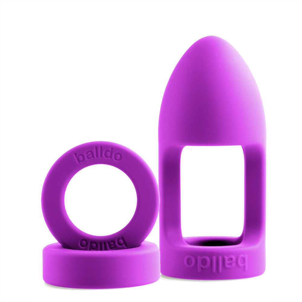 Balldo The Worlds First Ball Dildo Purple