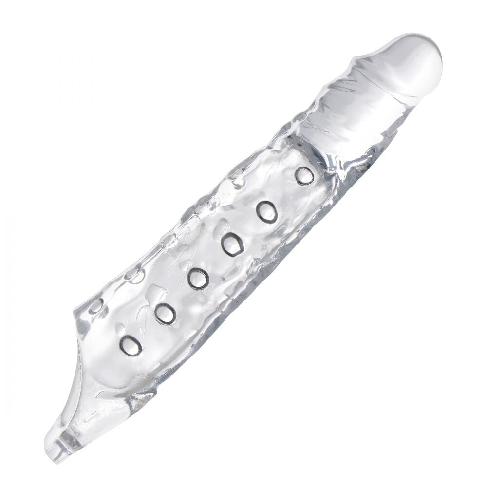 Size Matters 3 Inch Clear Penis Extender Sleeve – product image for adult pleasure and intimacy