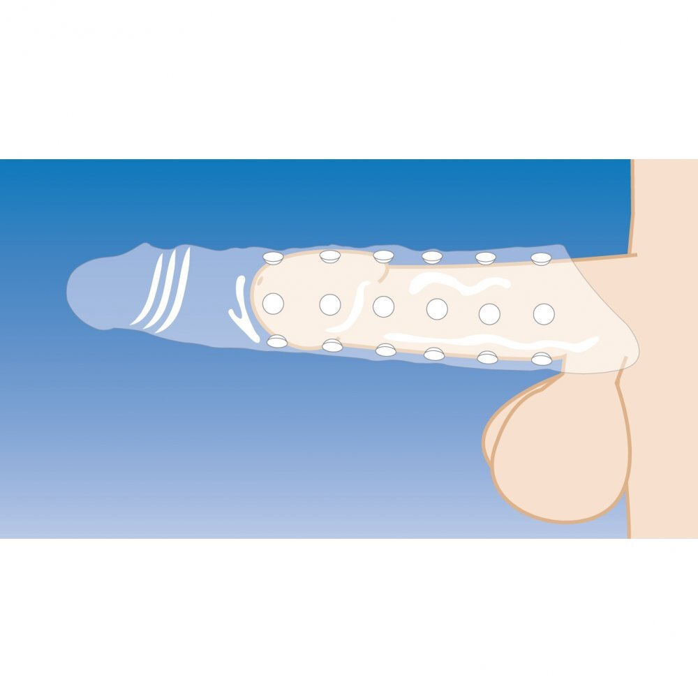 Size Matters 3 Inch Clear Penis Extender Sleeve – Explore Enhanced Intimacy | Discreet UK Shipping
