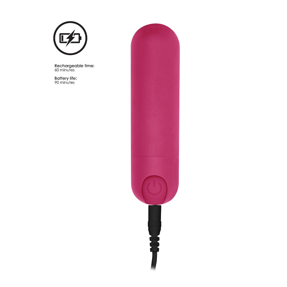 10 speed Rechargeable Bullet Pink