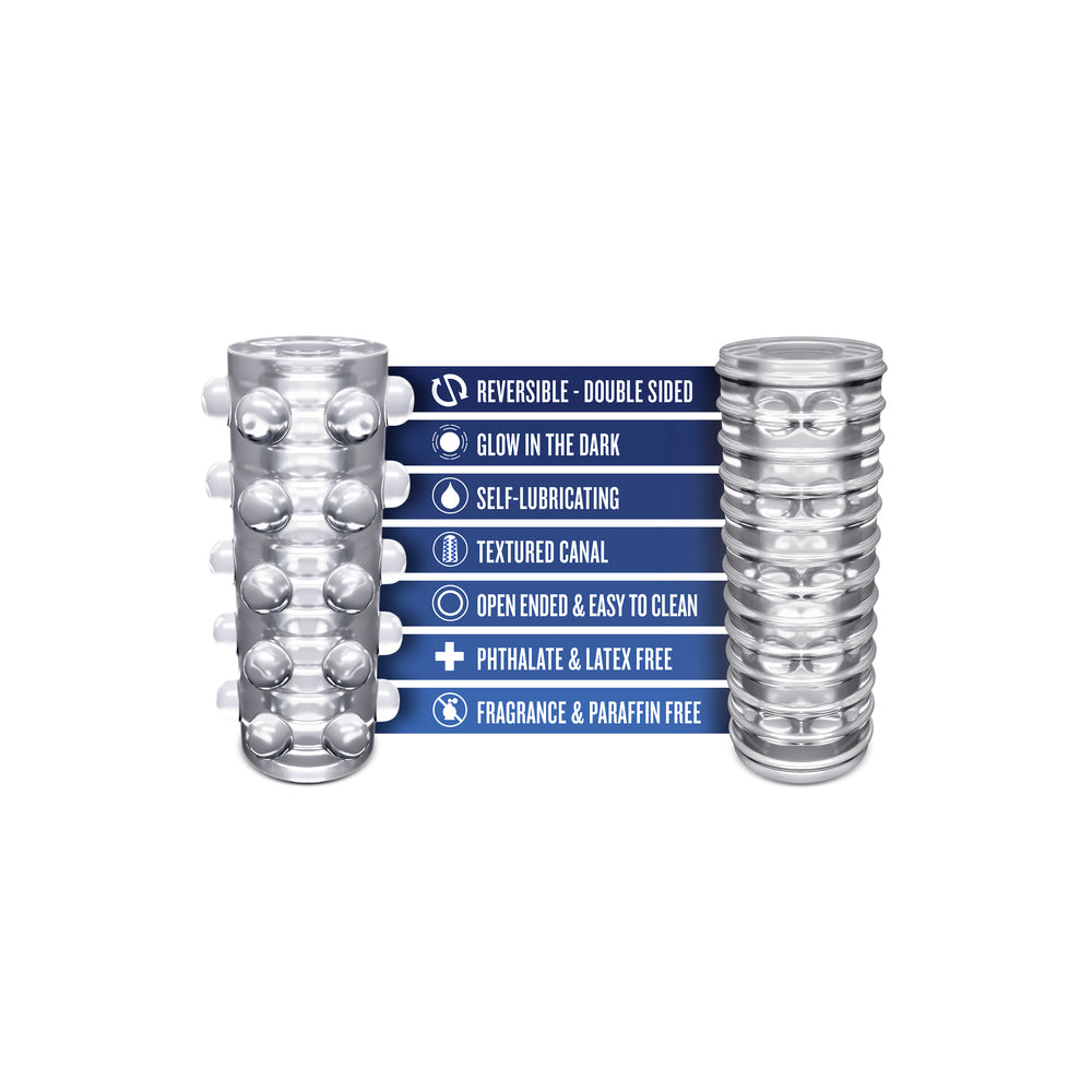 Rize Swich Self Lubricating Stroker Clear – Explore Enhanced Intimacy | Discreet UK Shipping