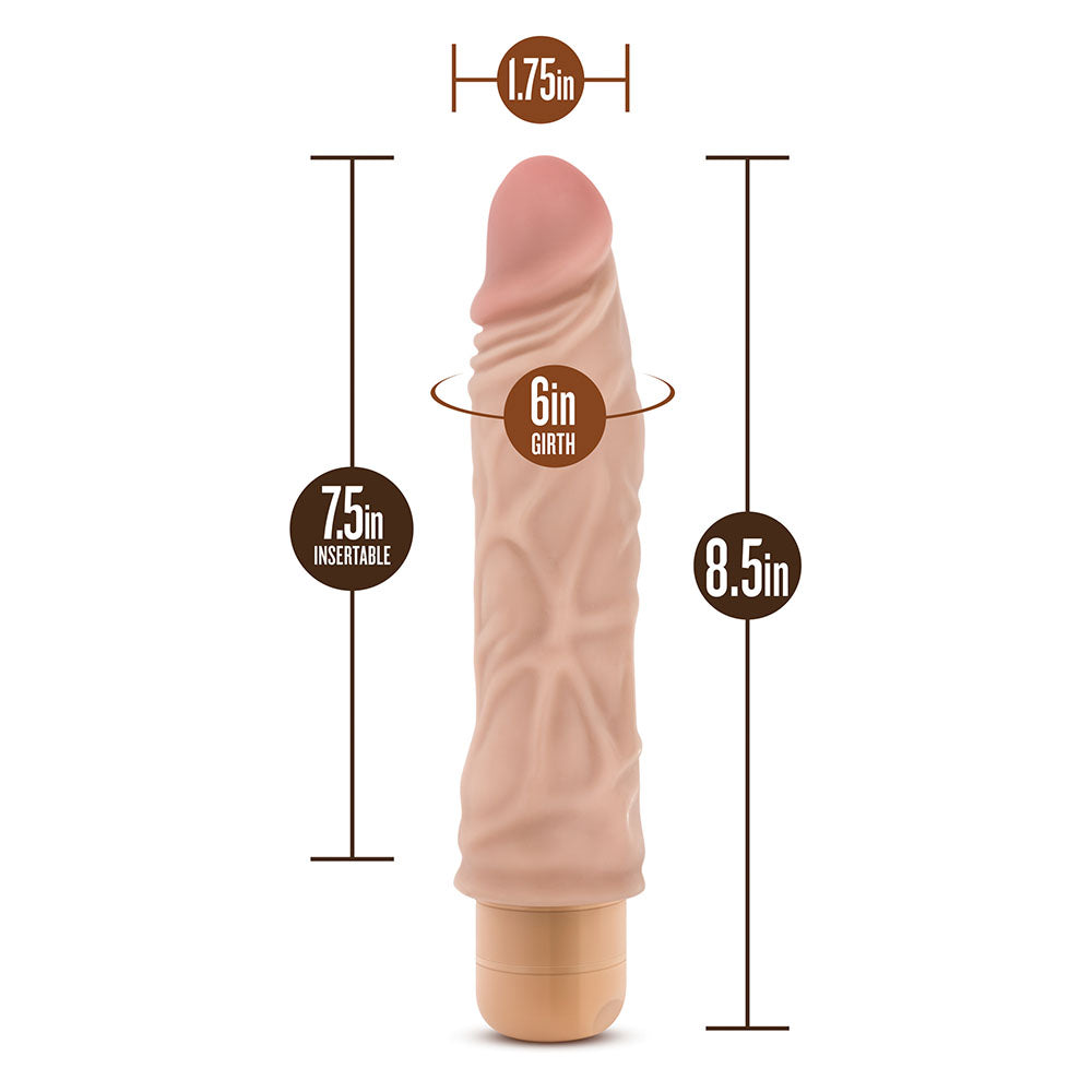 Dr. Skin Cock Vibe 10 Vibrating Dildo 8.5 Inches – Explore Enhanced Intimacy | Discreet UK Shipping