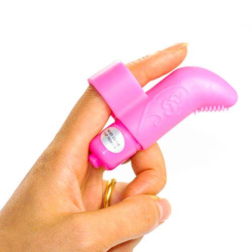 Pink Mini Finger Vibrator