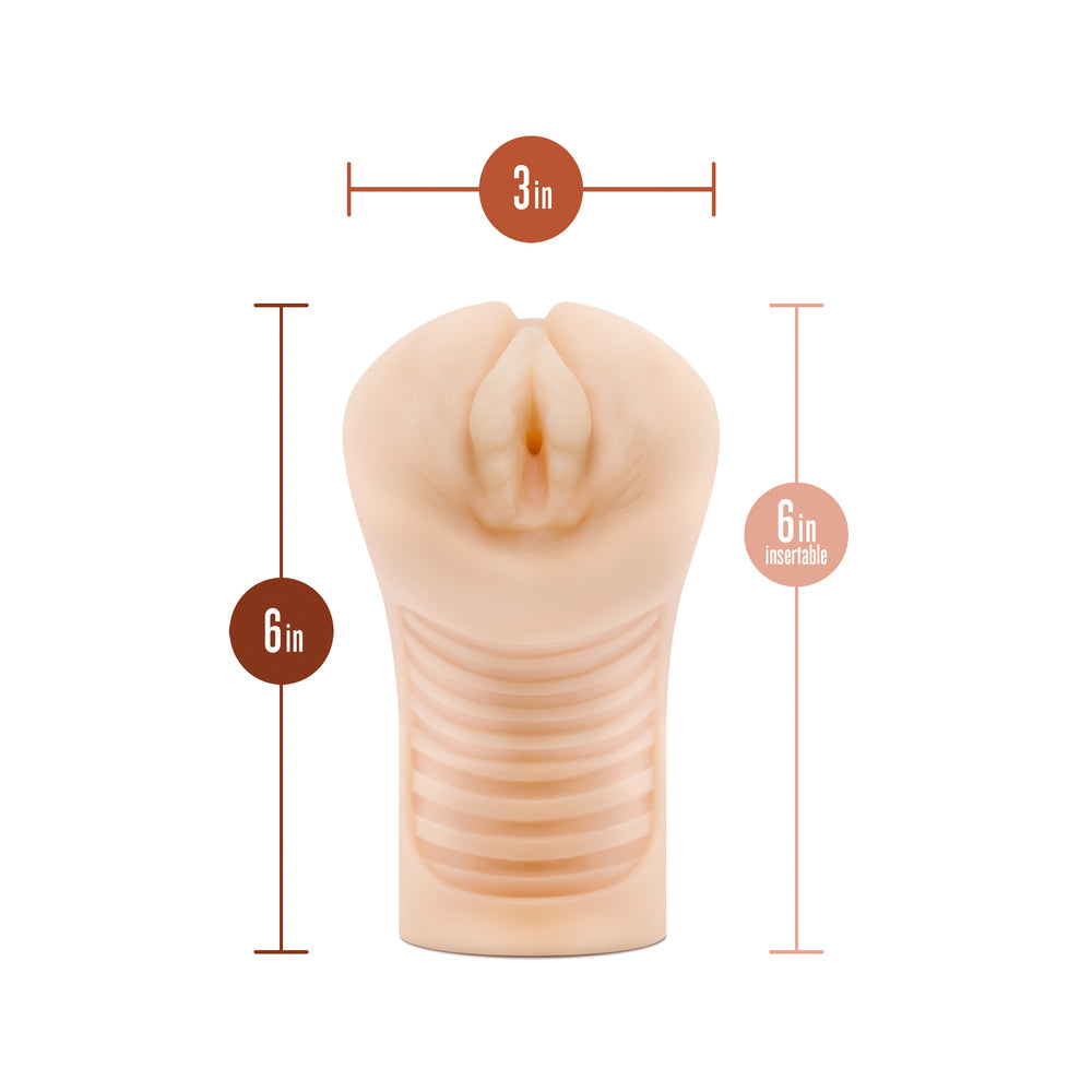 M Elite Soft and Wet Annabella Self Lubricating Masturbator – Explore Enhanced Intimacy | Discreet UK Shipping
