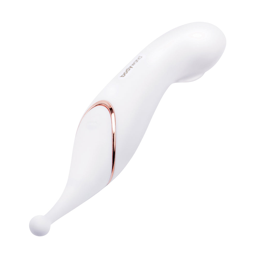 Bodywand Dual Stim Vario Clit Stimulator – App-Controlled Wand Vibrator | Premium Wireless UK Toy