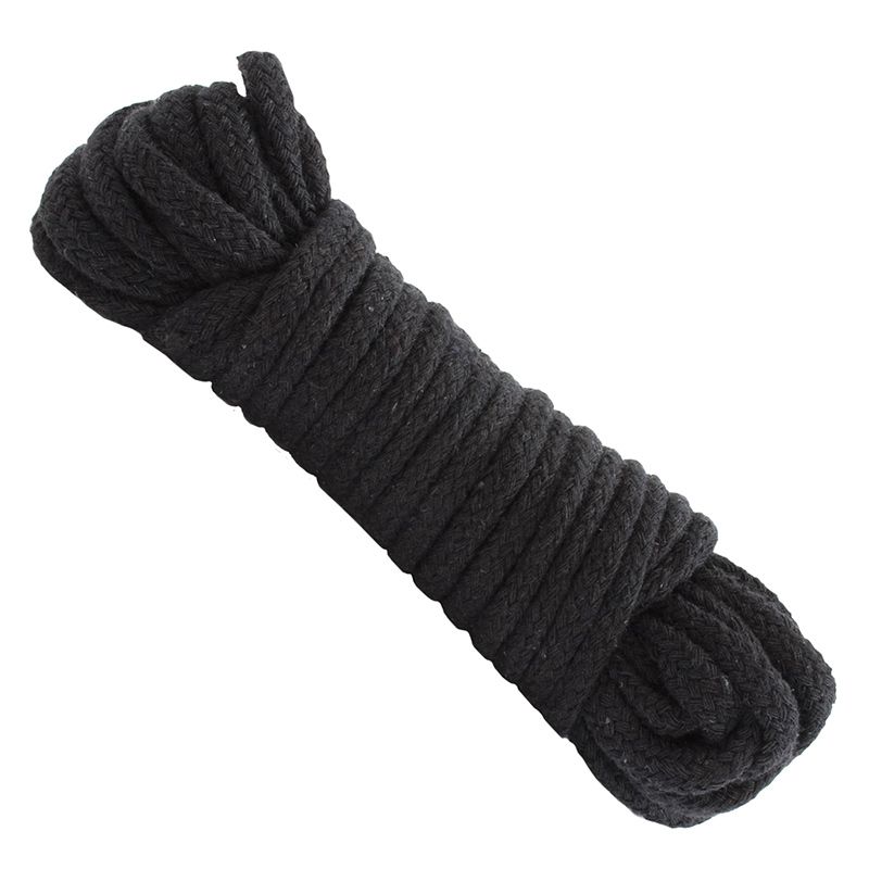 Japanese Style Bondage Rope In Black – product image for adult pleasure and intimacy