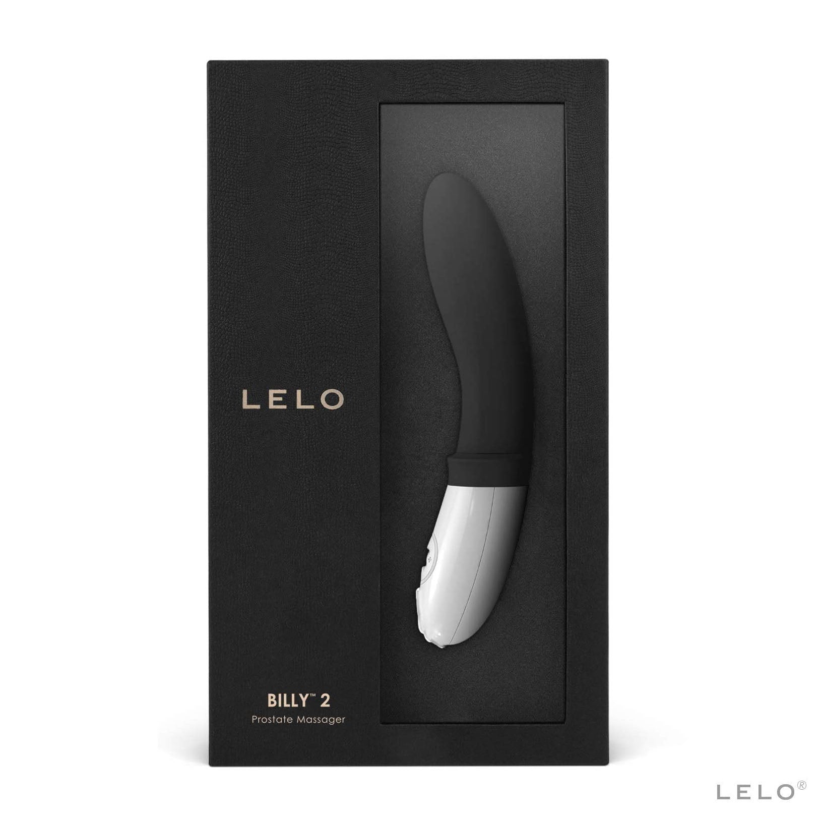 Lelo Billy 2 Deep Black Luxury Rechargeable Prostate Massager – product image for adult pleasure and intimacy