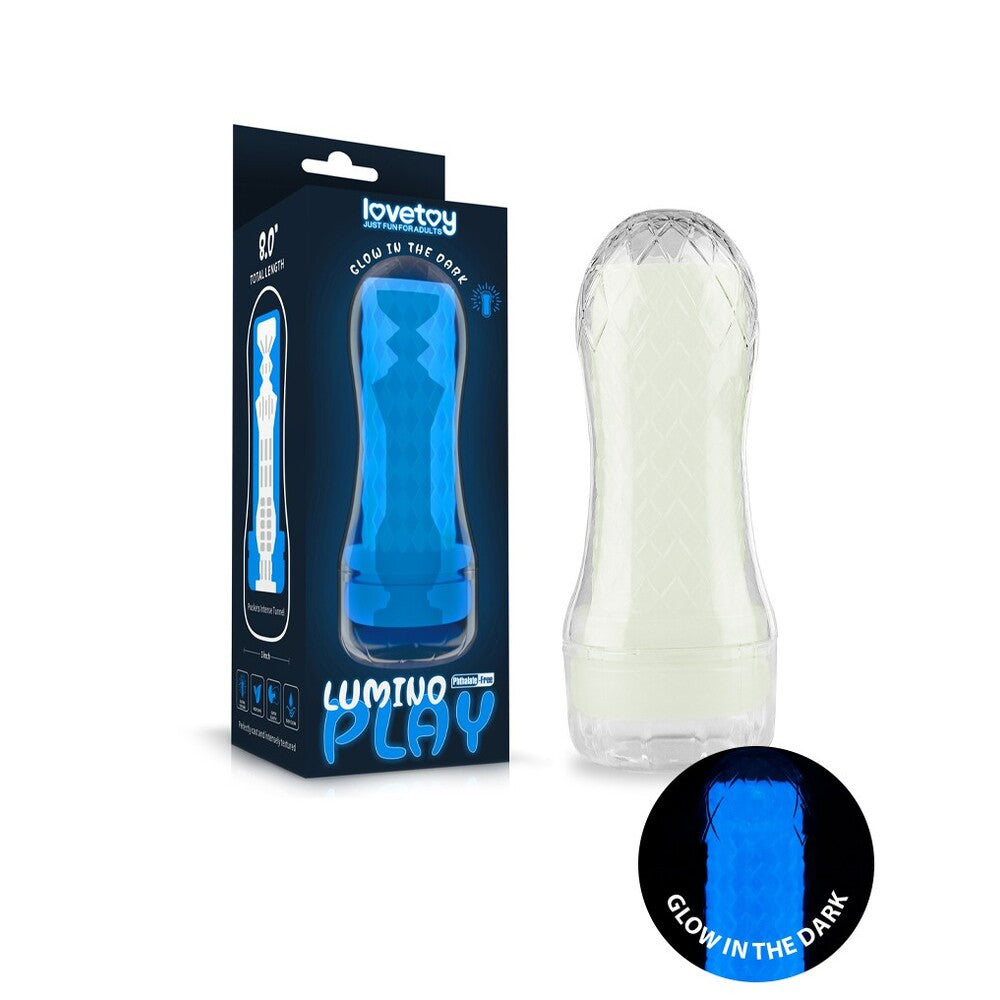 Lovetoy Glow In The Dark Lumino Play Masturbator 1 – product image for adult pleasure and intimacy